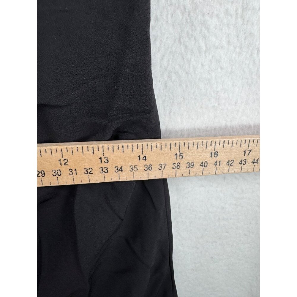 J.Crew Collection Full-length embellished ruched dress black 90s maxi sz 8 - Picture 8 of 11